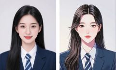 生成图会从动凸起温柔光影和互动感；②一键生